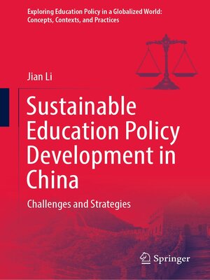 cover image of Sustainable Education Policy Development in China